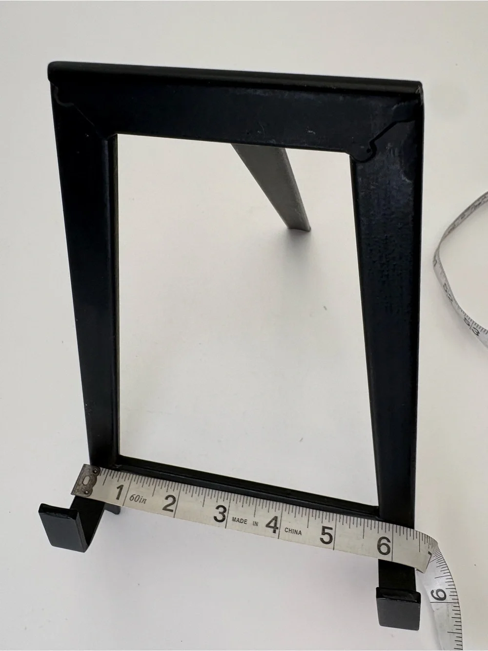 Medium Black Metal Display Easel Stand - Heavy Duty